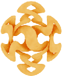 Modern version of the Eternal Knot by Charles Huttner