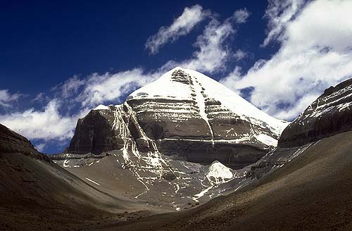 Mount Kailash, photograph courtesy of www.sacredsites.com