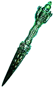 Phurba, a ritual stake or dagger