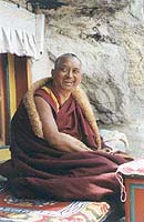 Lama Zopa Rinpoche in Lawudo