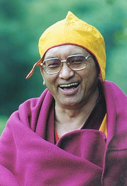 Venerable Lama Thubten Zopa Rinpoche
